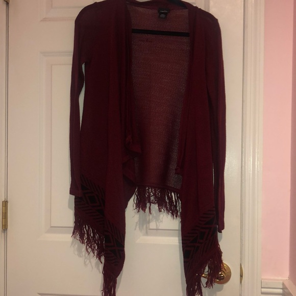 3 cardigans (black, navy blue, red) - Picture 2 of 5